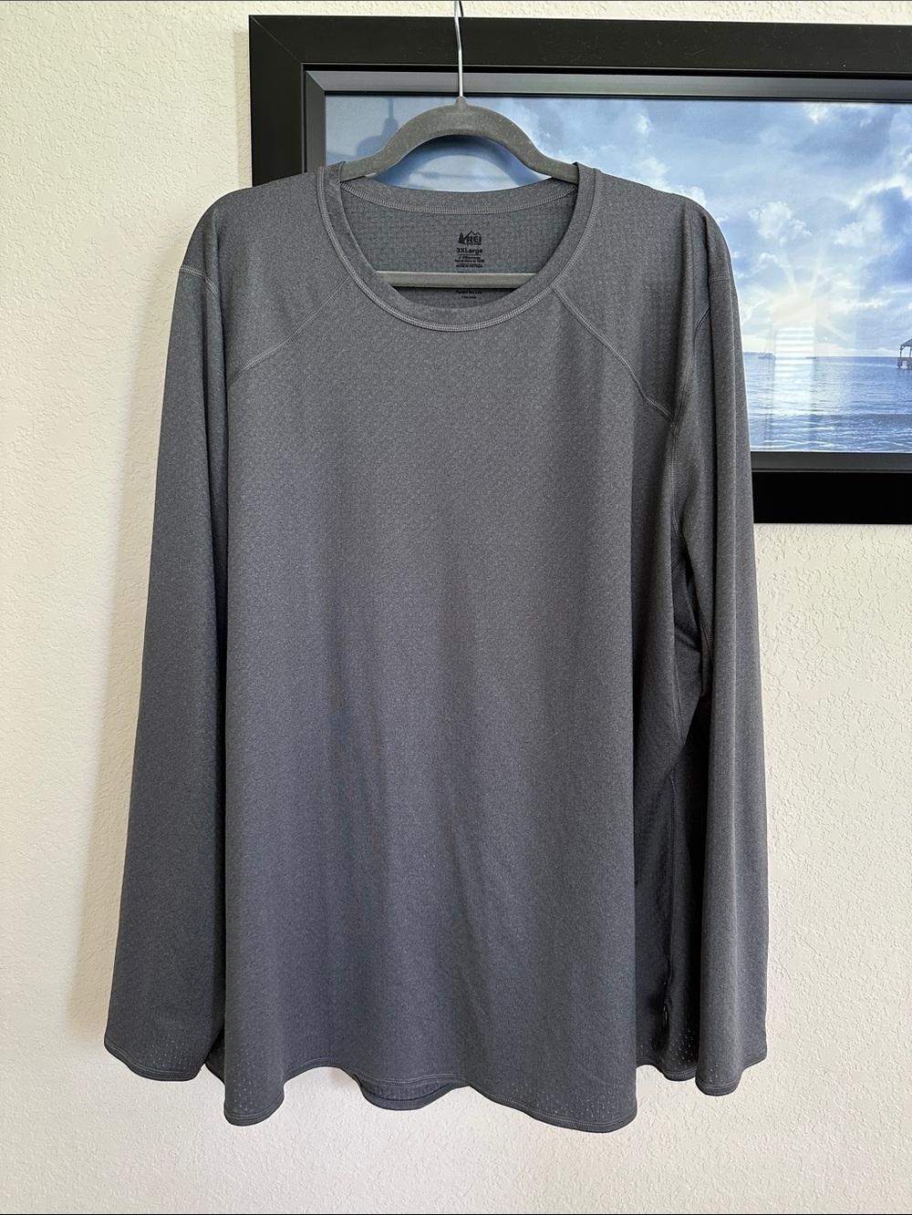 REI Long Sleeve Lightweight Base Layer Sz 3XLarge